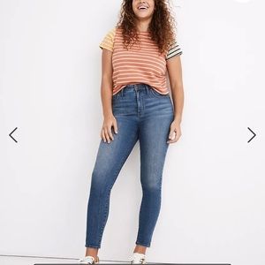 MADEWELL Curvy High-Rise Skinny Crop